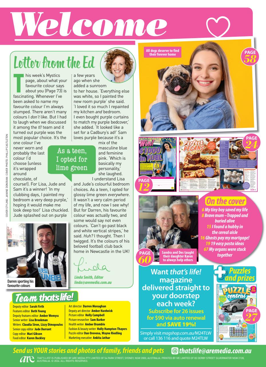 That’s Life! Preview Pages