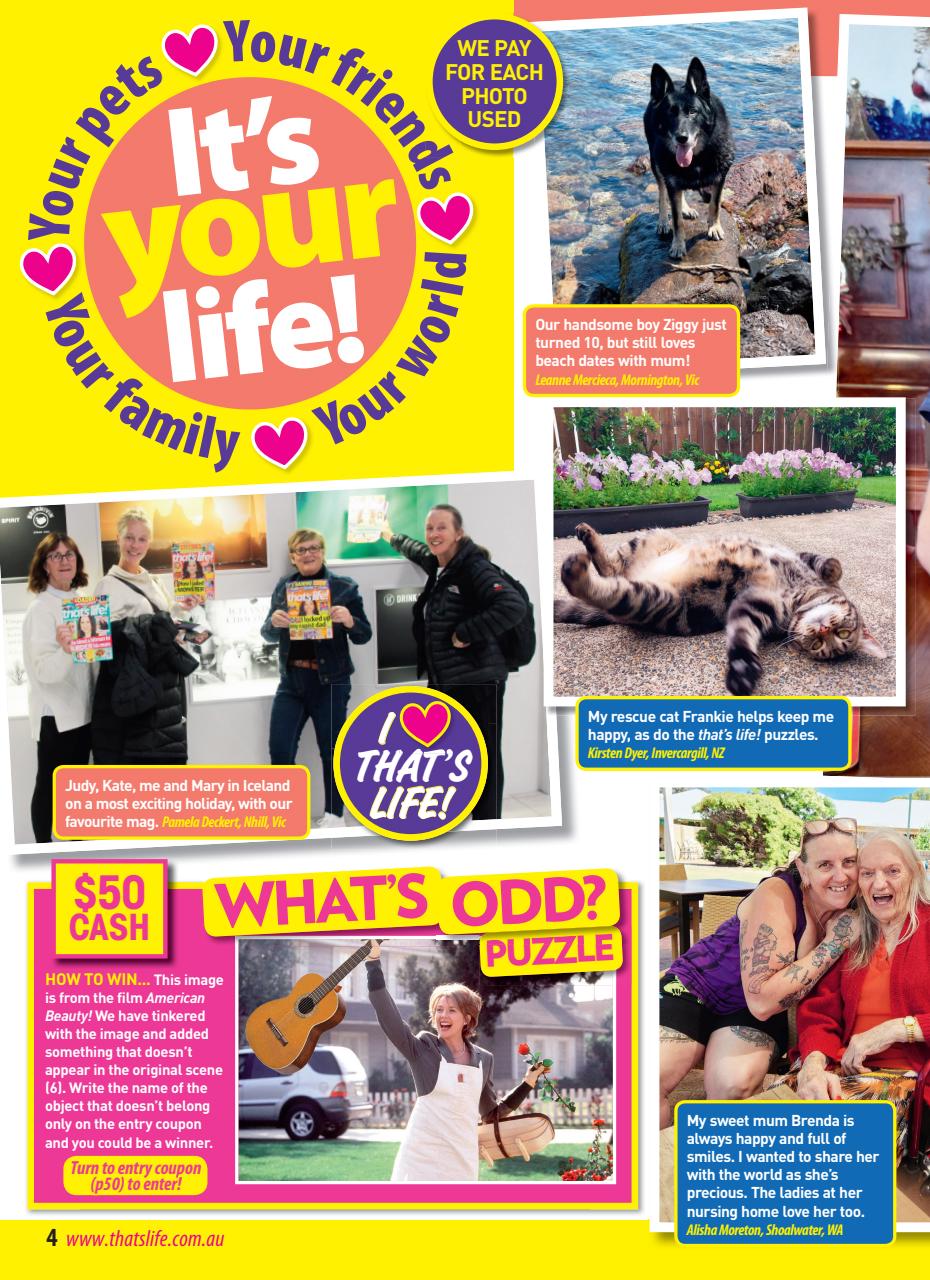 That’s Life! Preview Pages