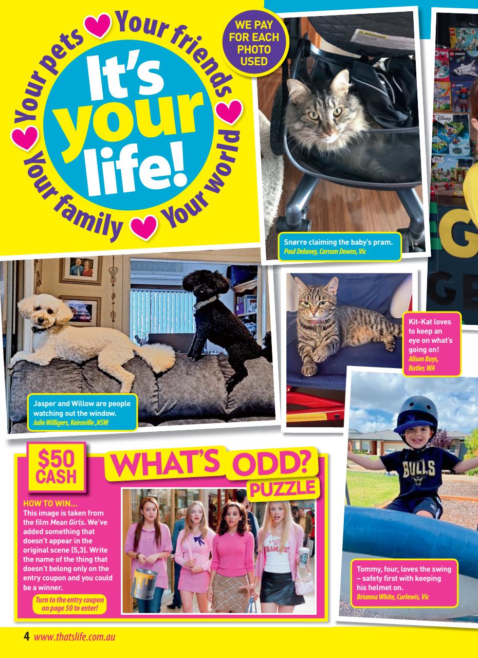 That’s Life! Preview Pages