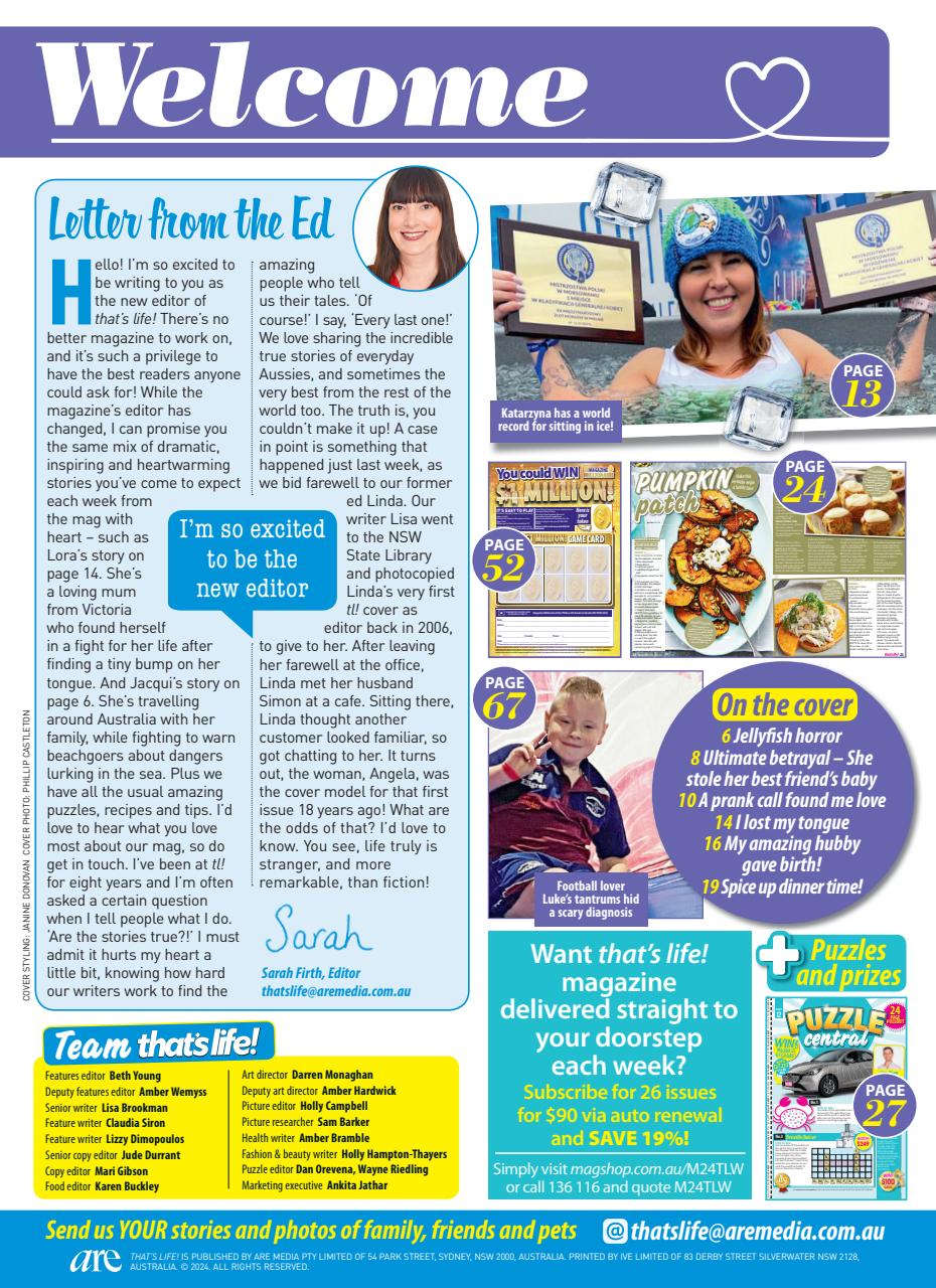 That’s Life! Preview Pages