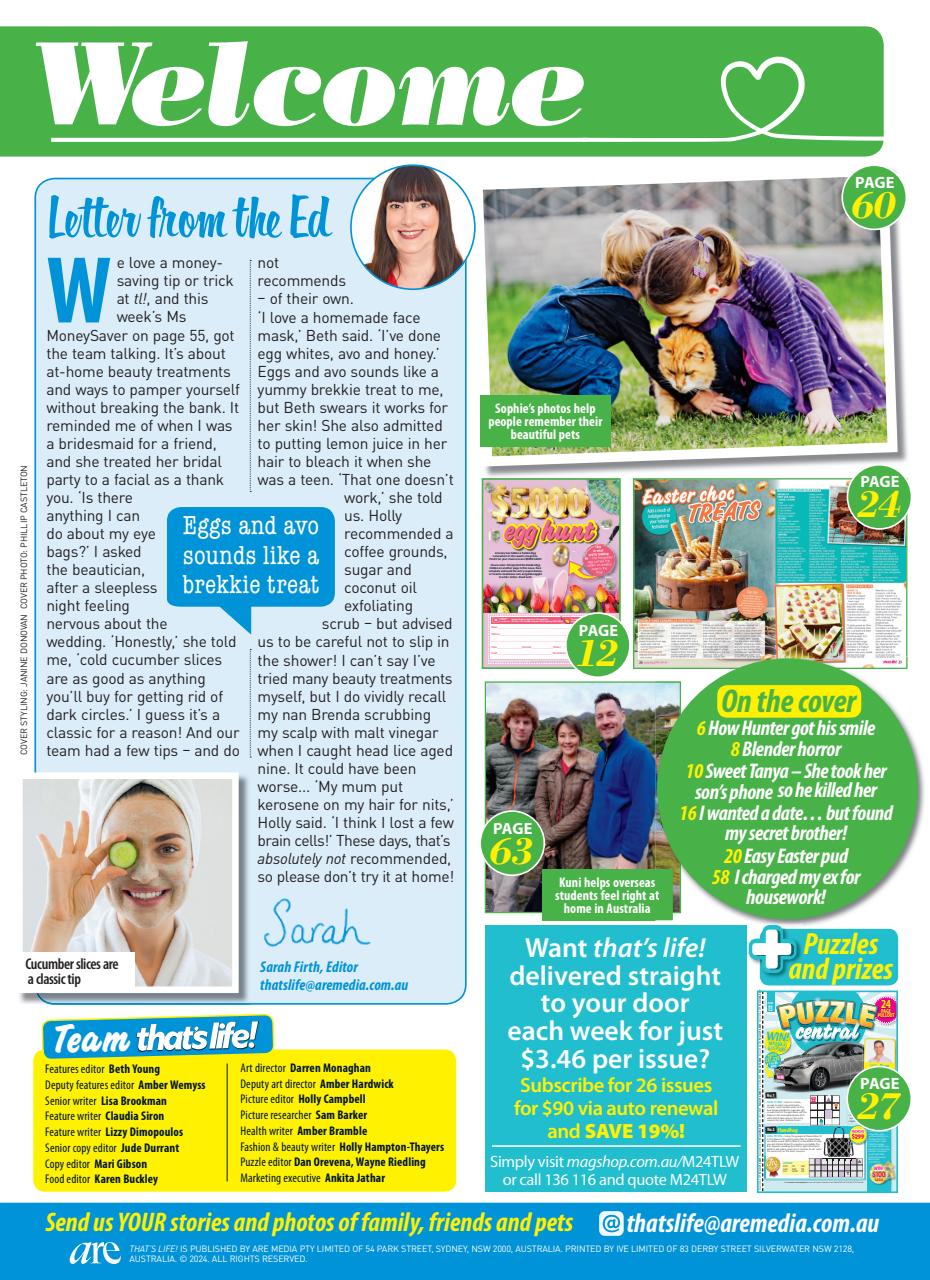 That’s Life! Preview Pages