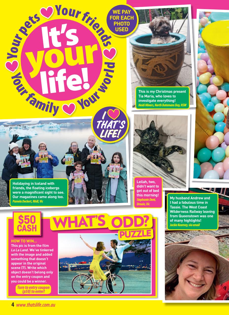 That’s Life! Preview Pages