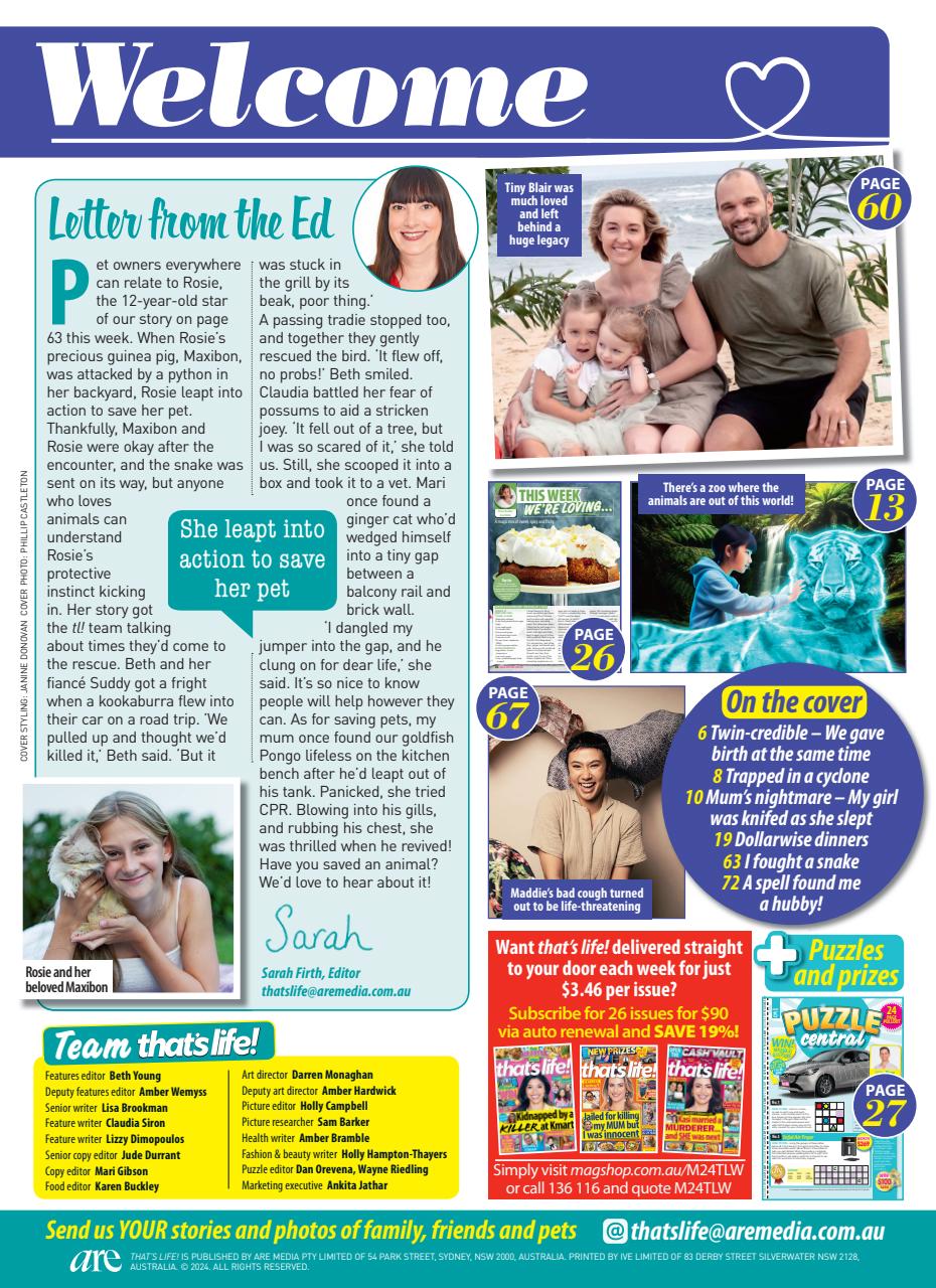 That’s Life! Preview Pages