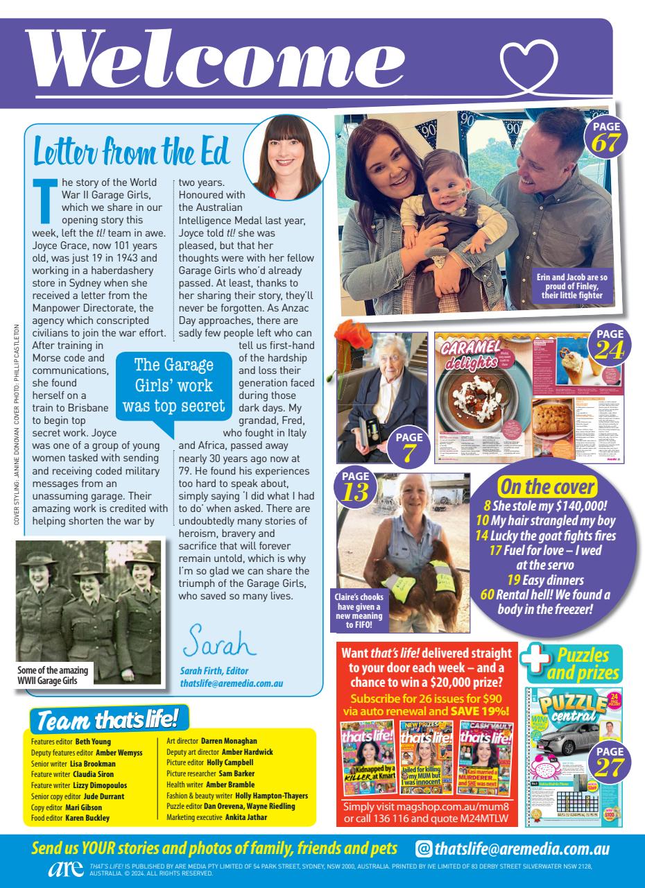 That’s Life! Preview Pages