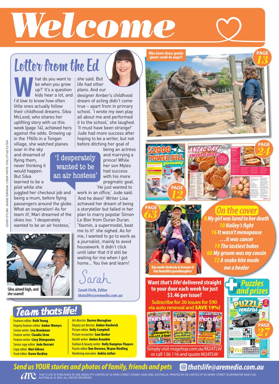 That’s Life! Preview Pages