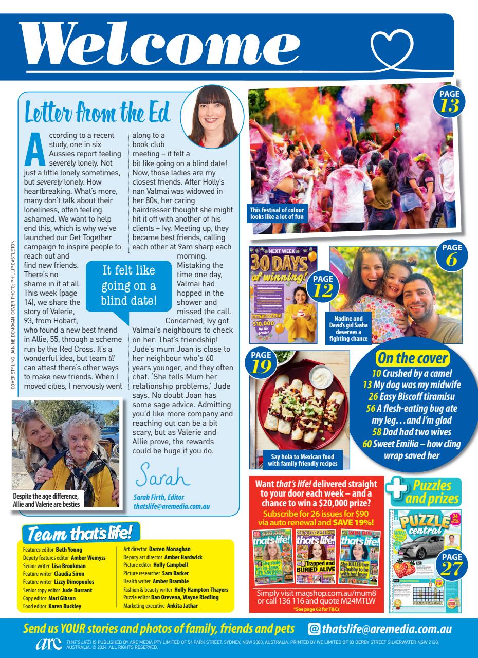 That’s Life! Preview Pages