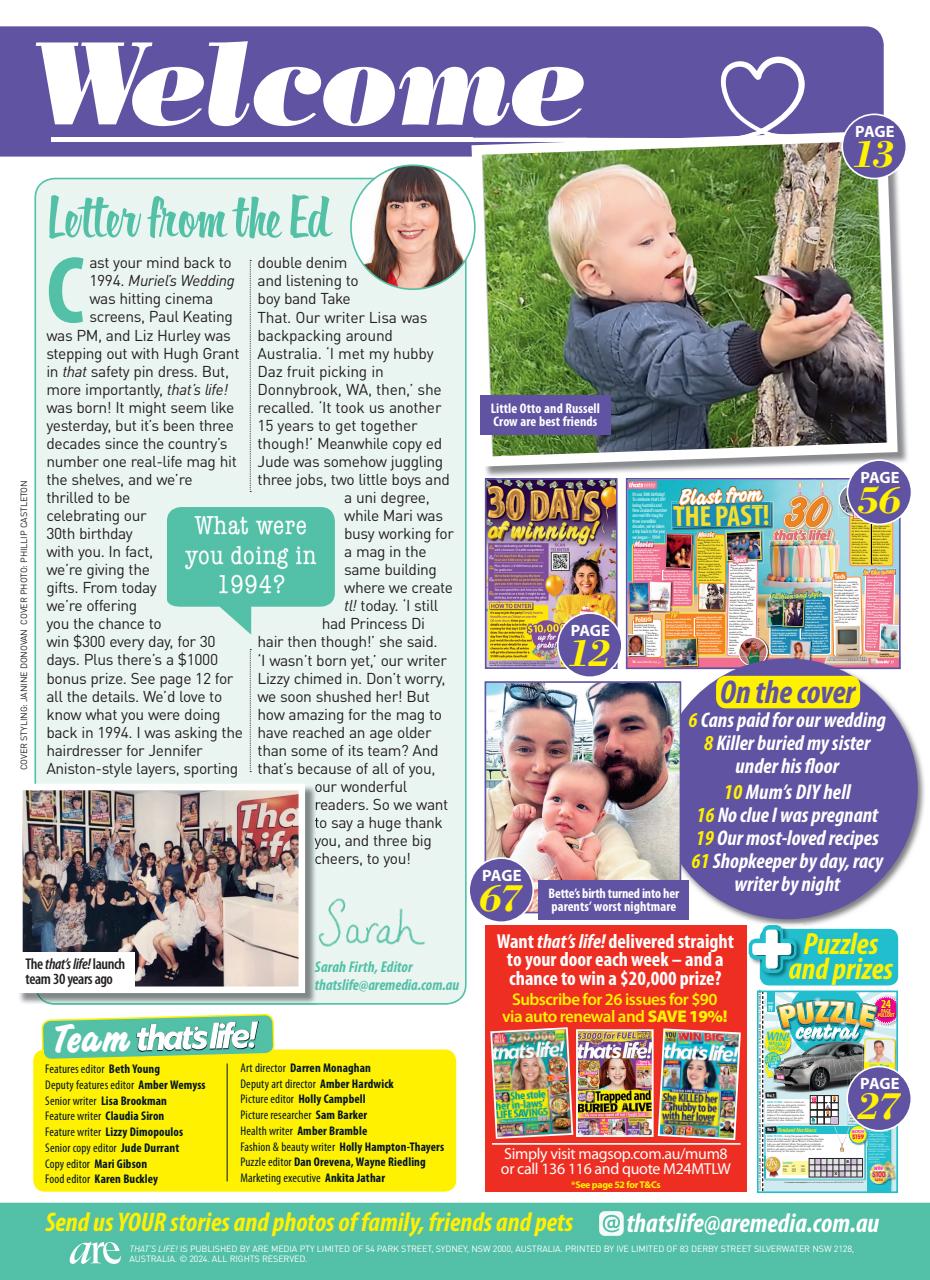 That’s Life! Preview Pages