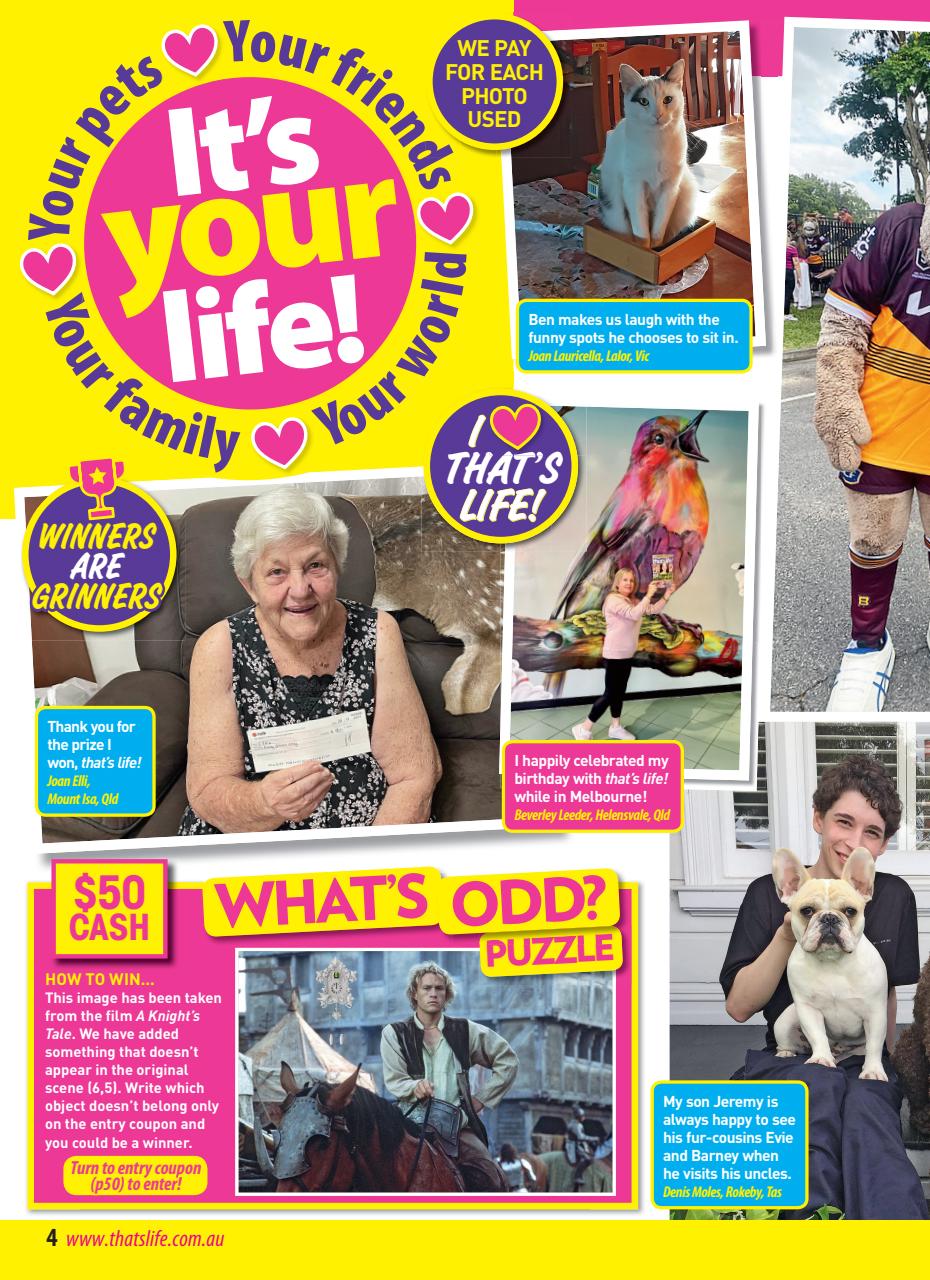 That’s Life! Preview Pages