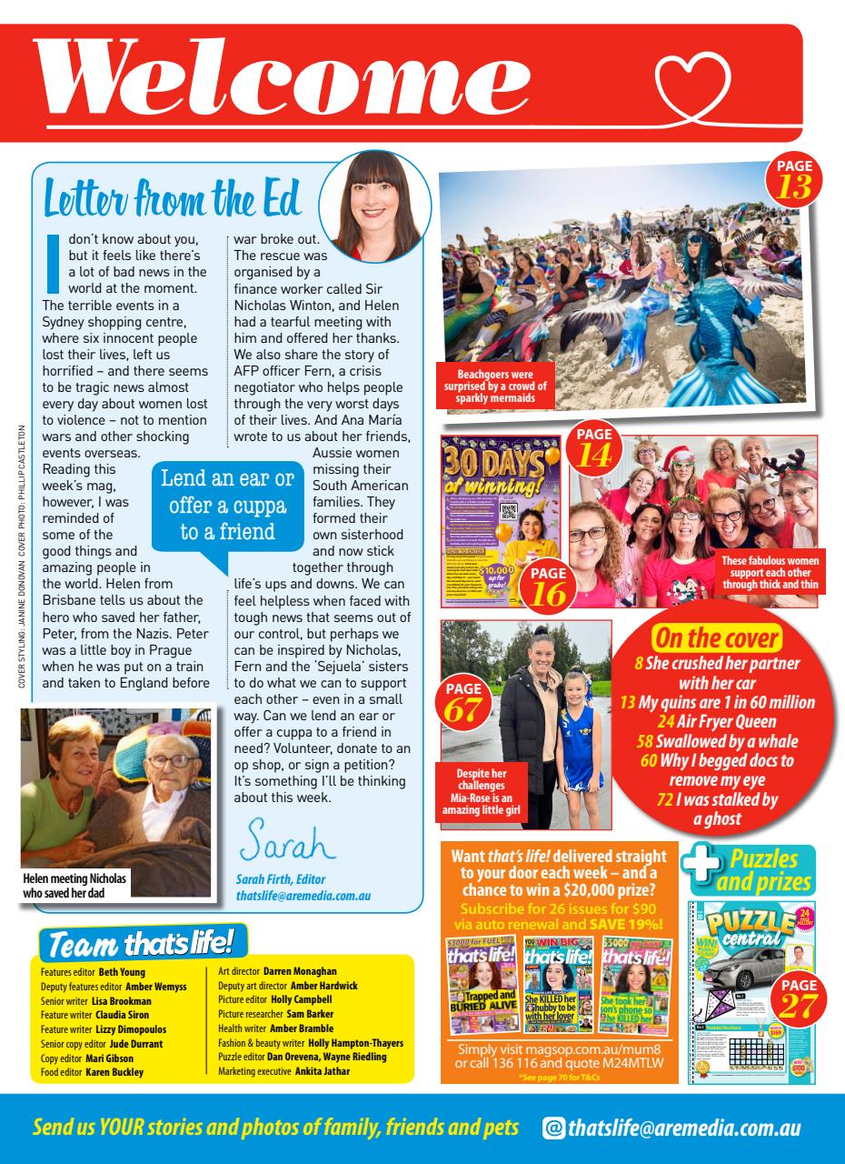 That’s Life! Preview Pages