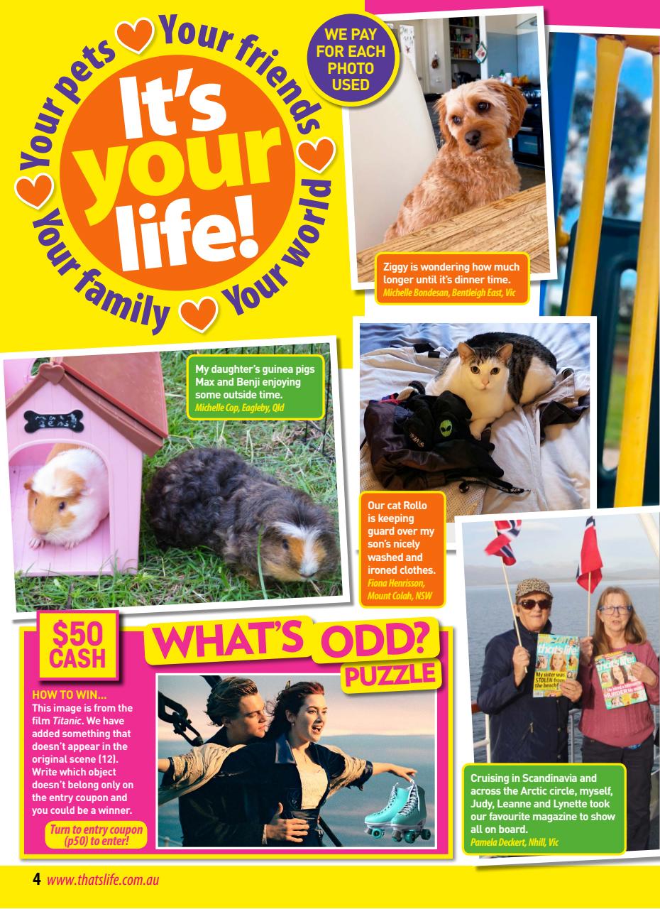 That’s Life! Preview Pages