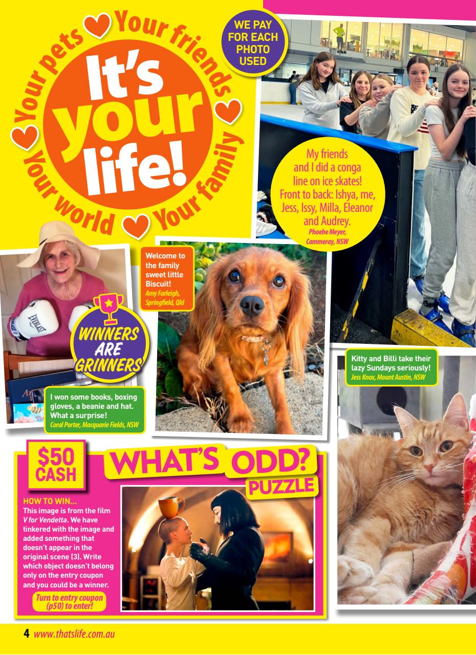 That’s Life! Preview Pages