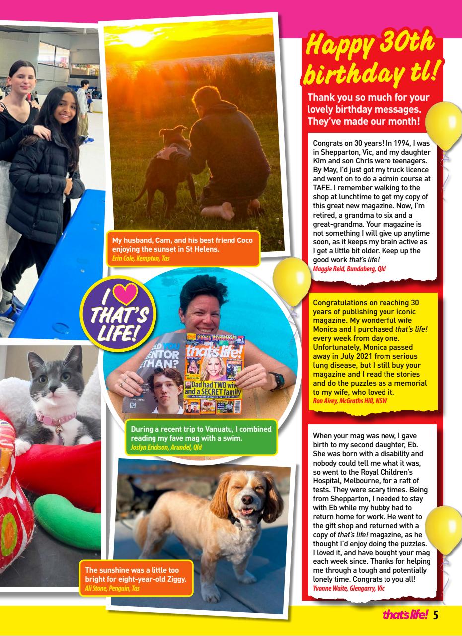 That’s Life! Preview Pages