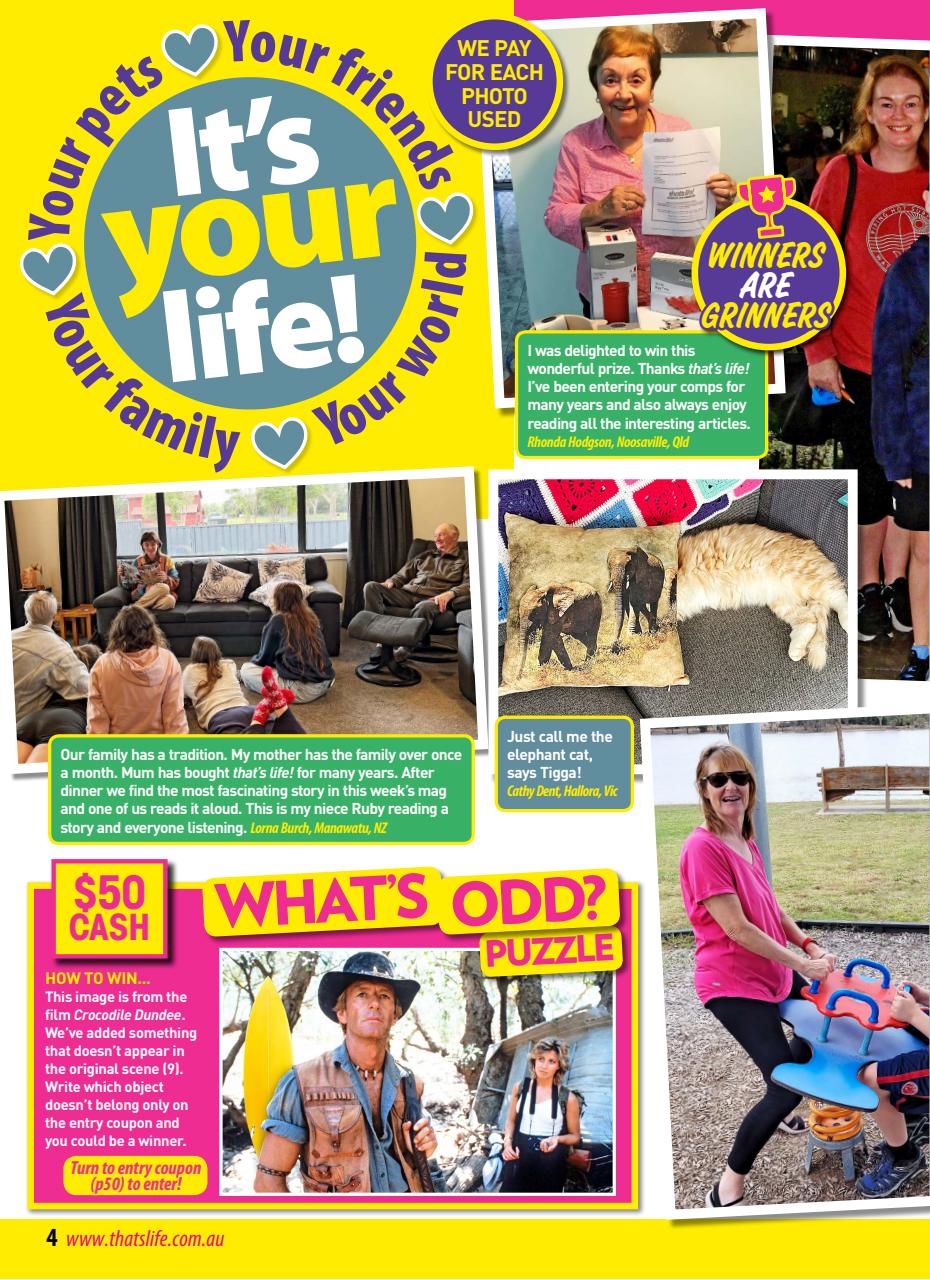 That’s Life! Preview Pages