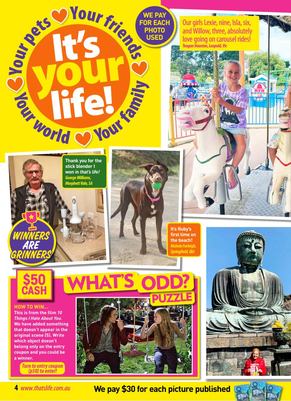 That’s Life! Preview Pages