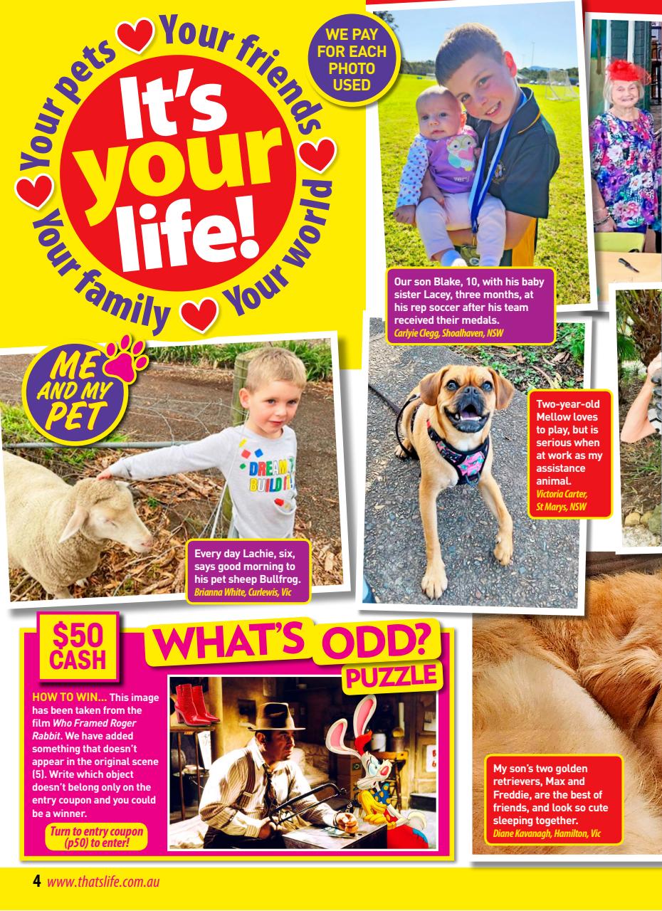 That’s Life! Preview Pages