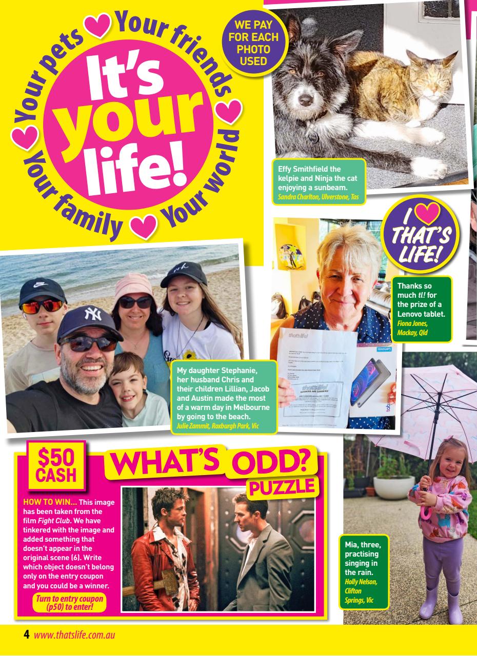 That’s Life! Preview Pages