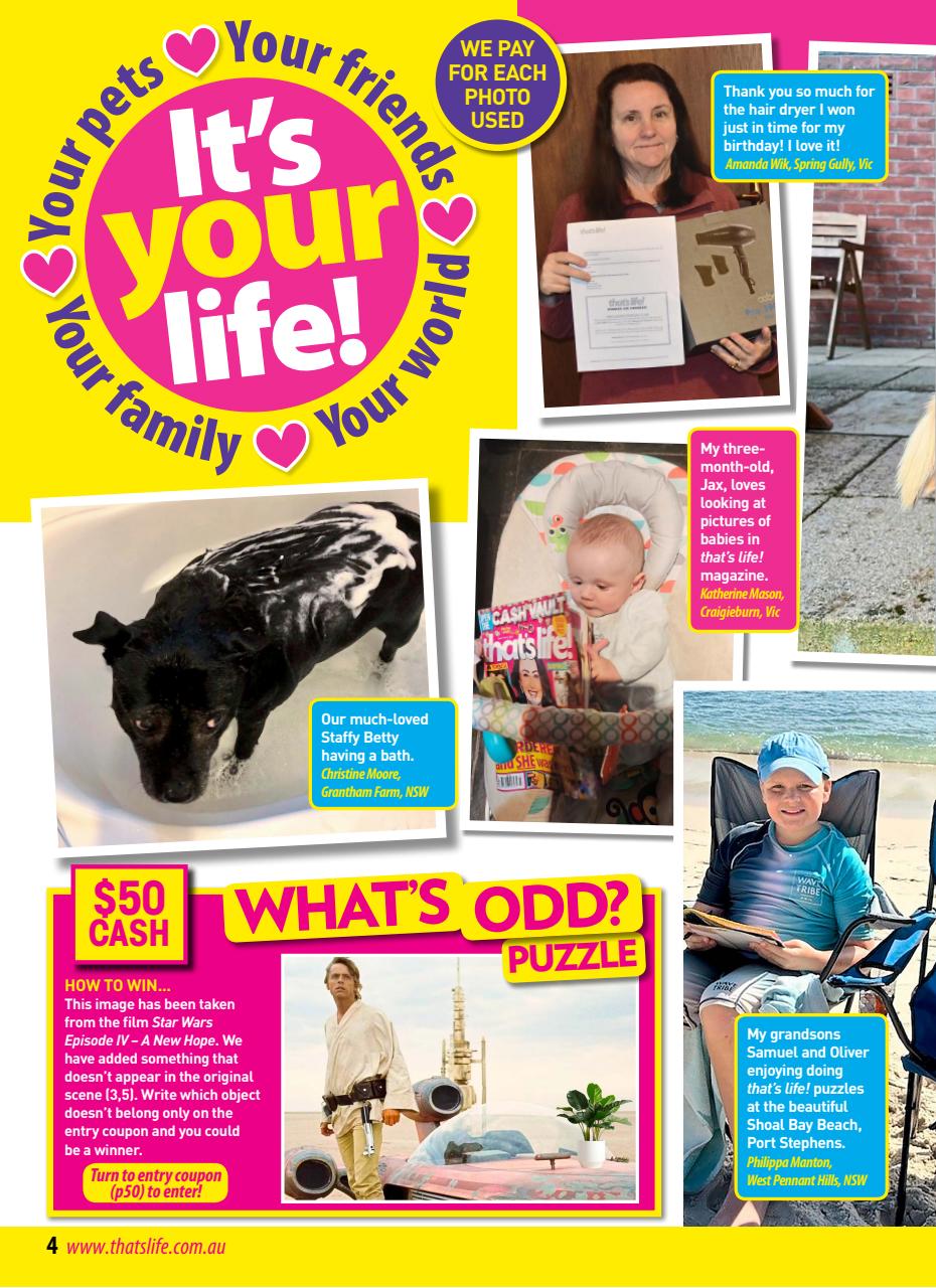 That’s Life! Preview Pages