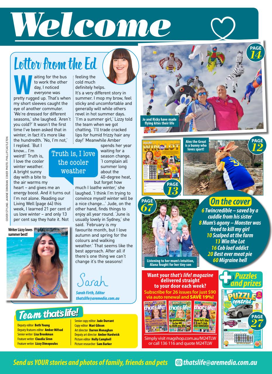 That’s Life! Preview Pages