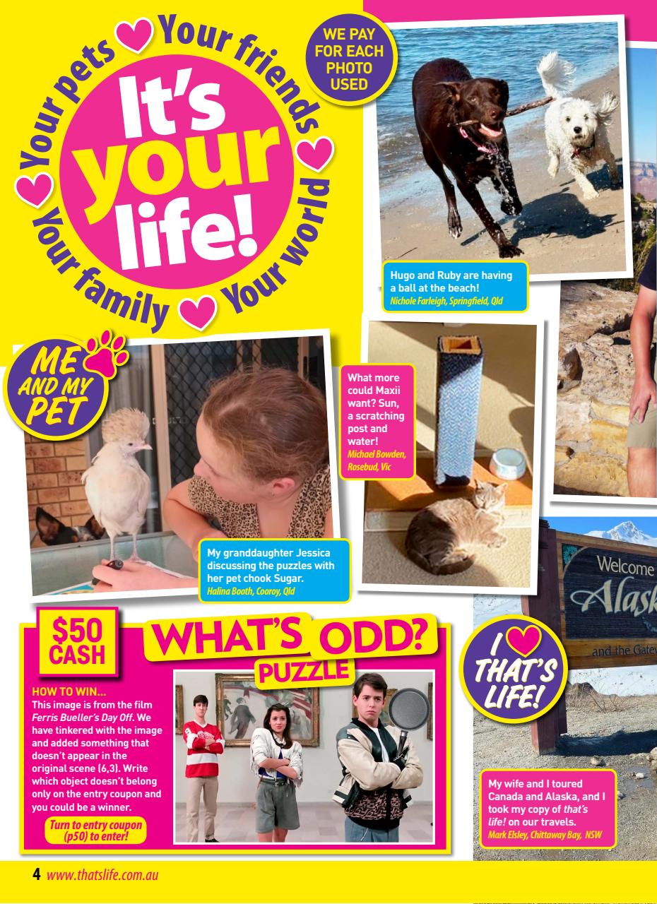 That’s Life! Preview Pages