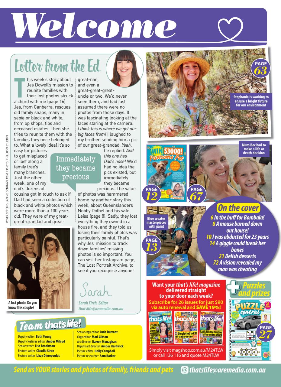 That’s Life! Preview Pages