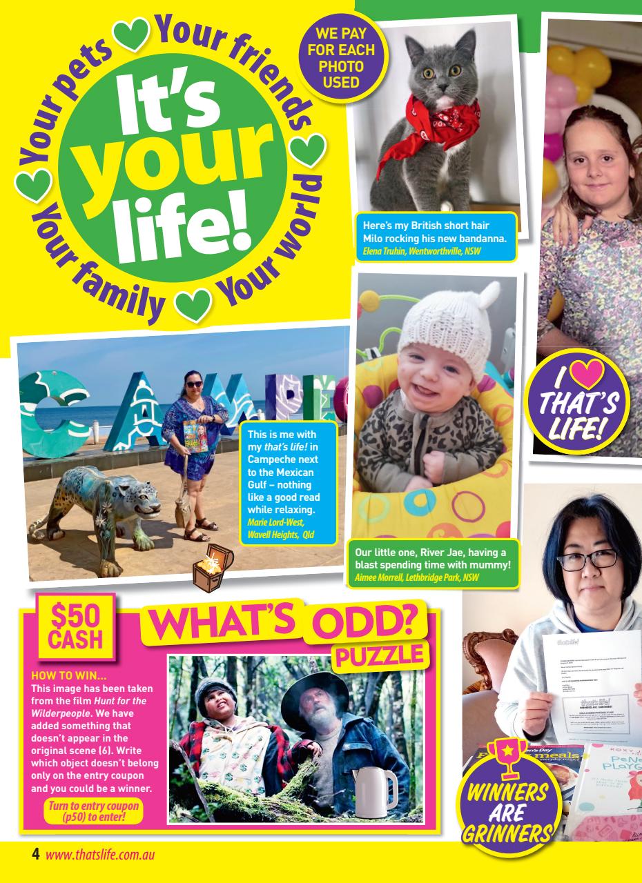 That’s Life! Preview Pages