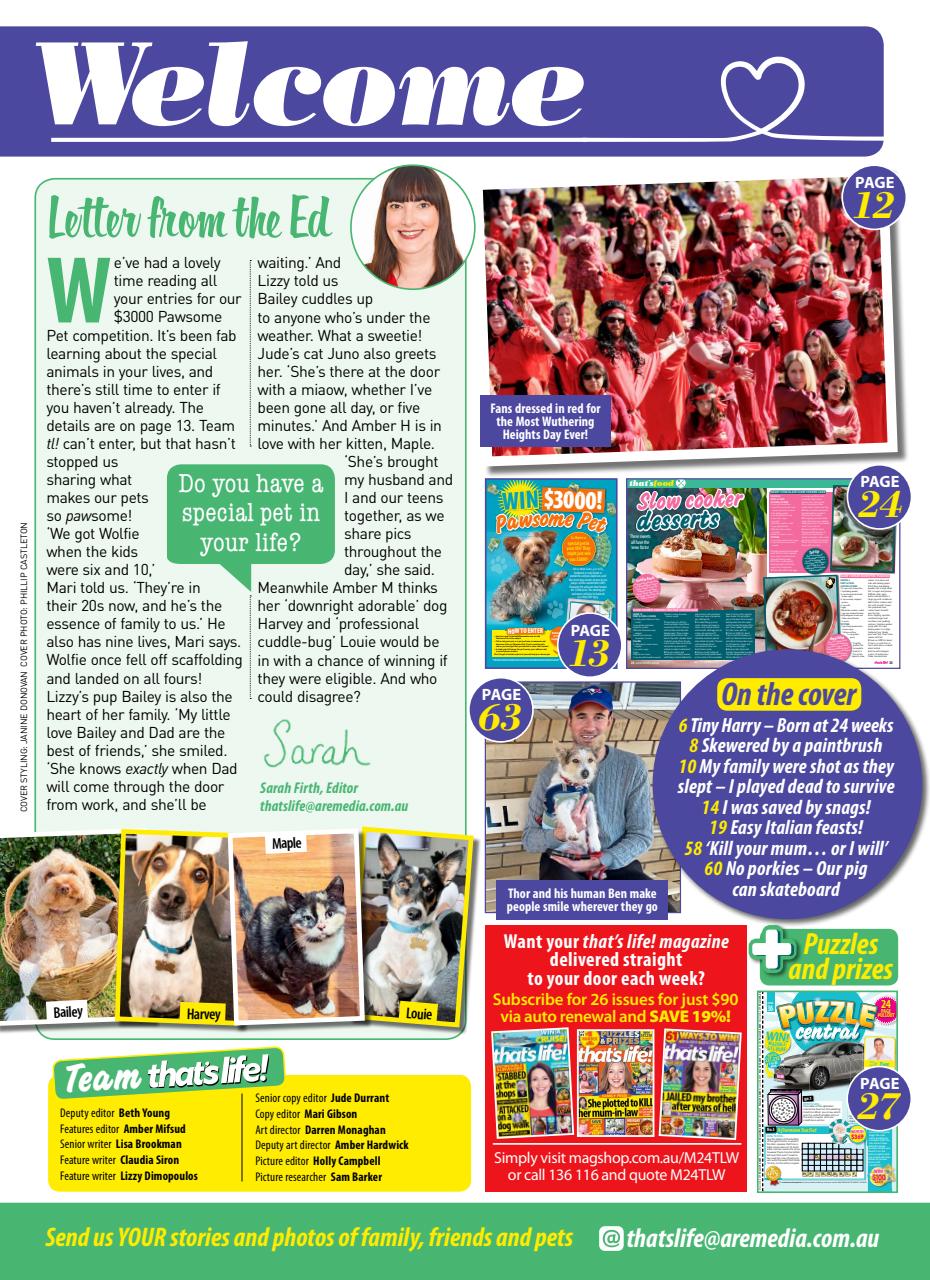 That’s Life! Preview Pages