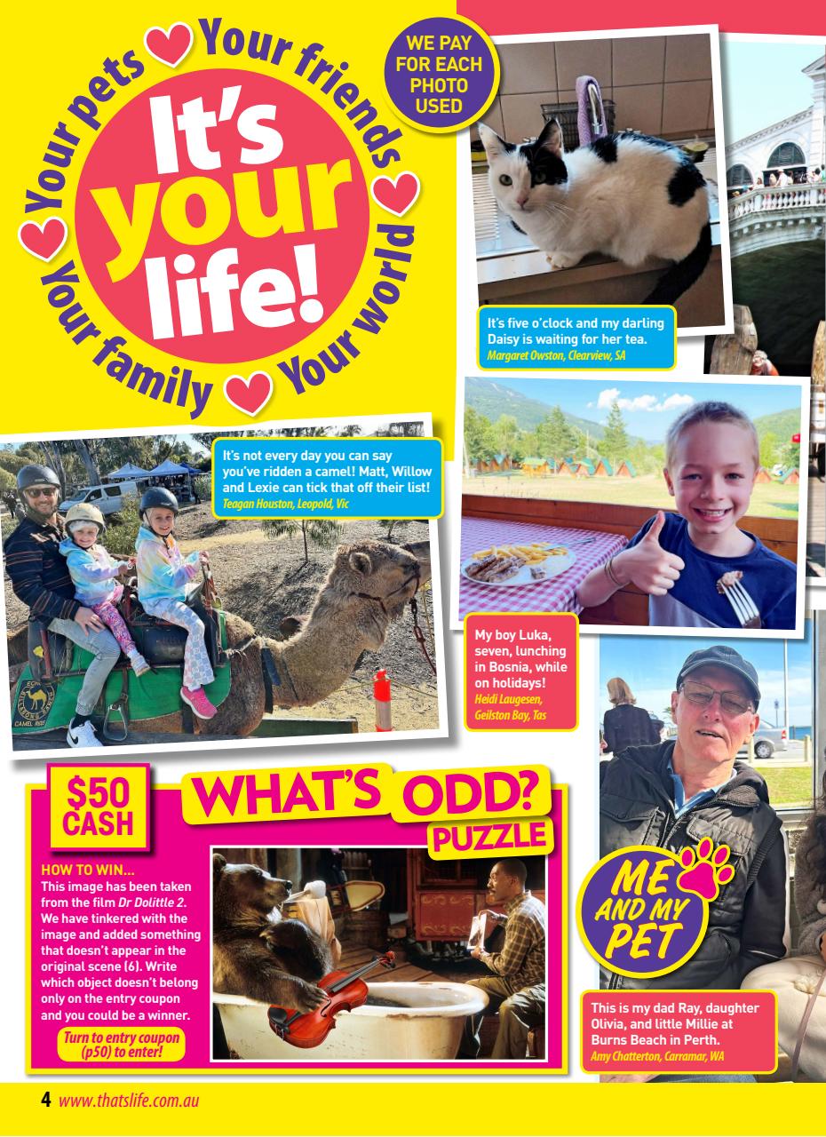 That’s Life! Preview Pages