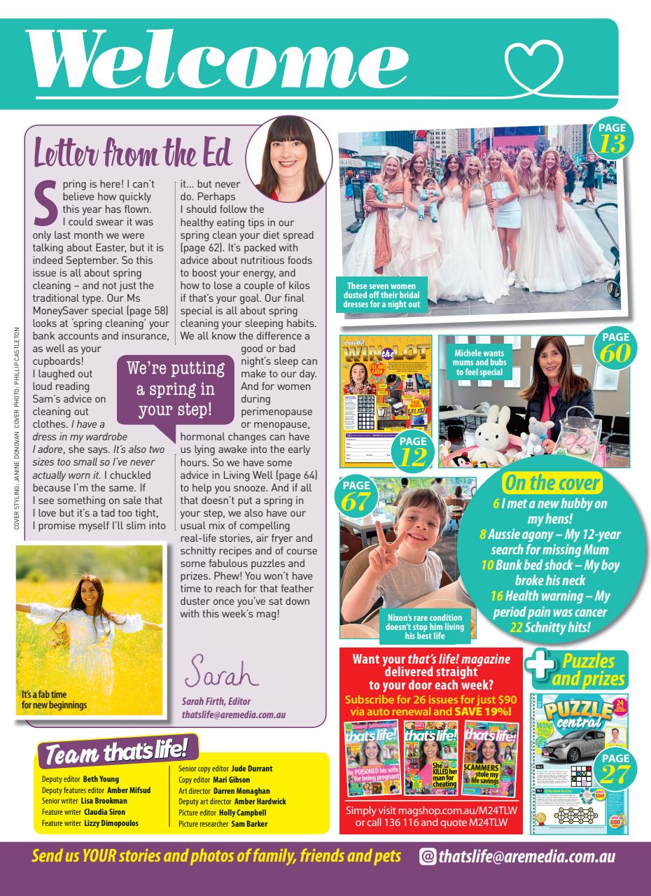 That’s Life! Preview Pages