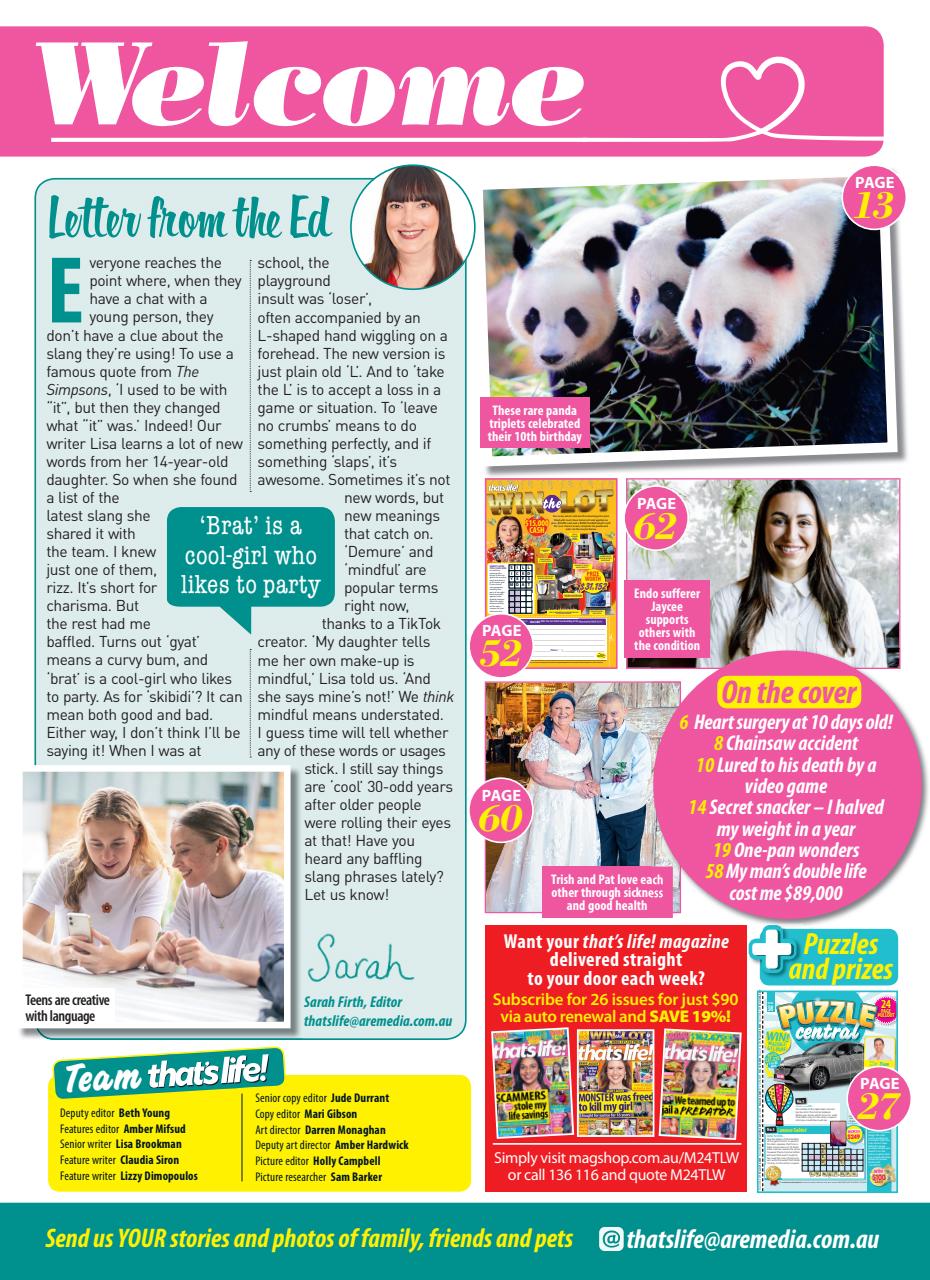 That’s Life! Preview Pages