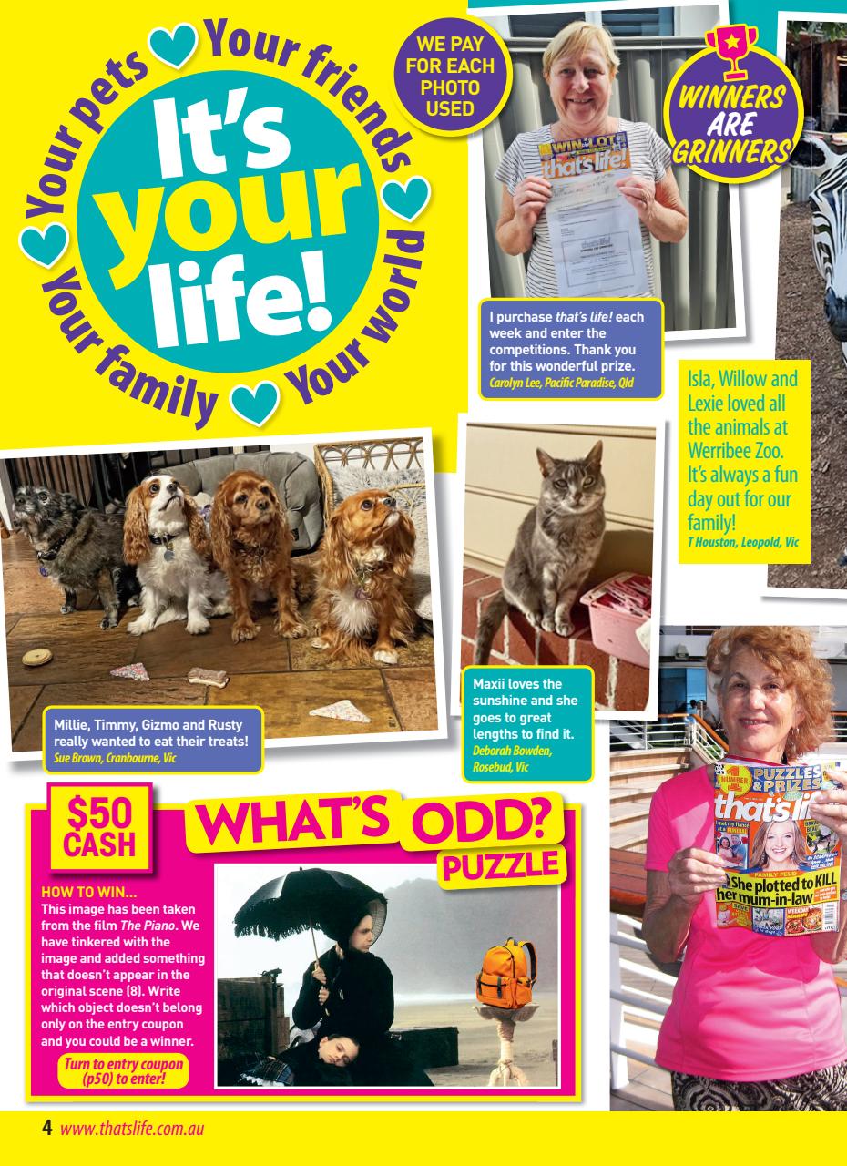 That’s Life! Preview Pages