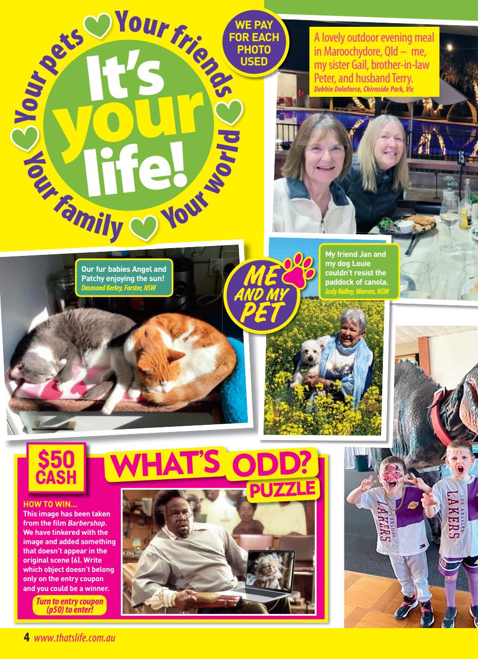 That’s Life! Preview Pages