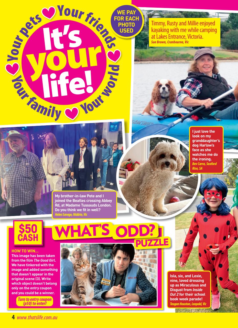 That’s Life! Preview Pages