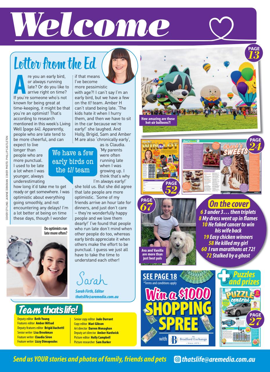 That’s Life! Preview Pages