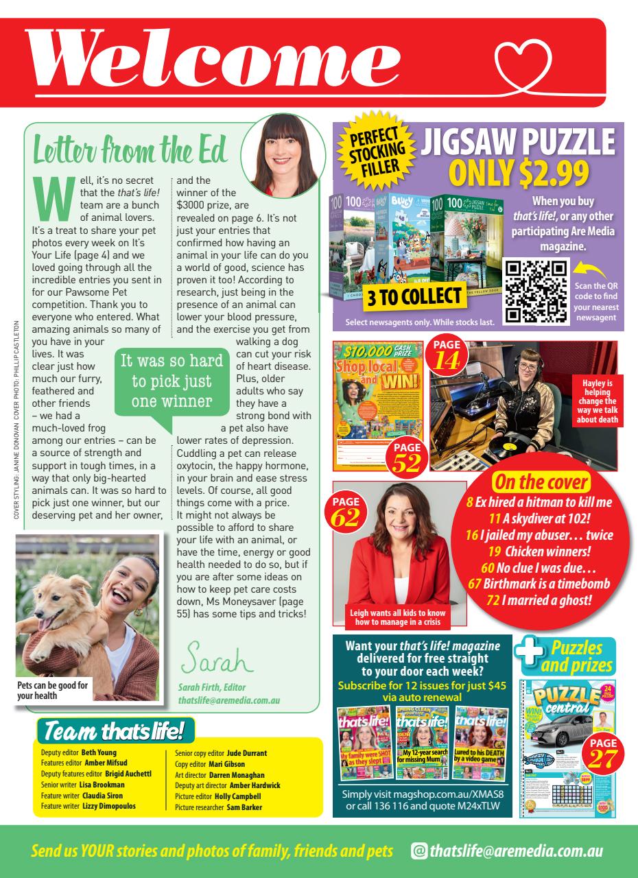 That’s Life! Preview Pages