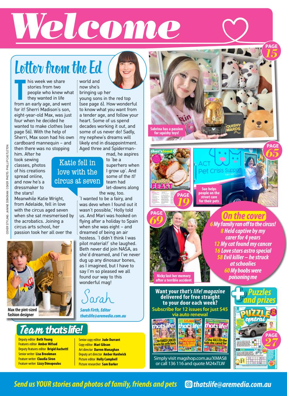 That’s Life! Preview Pages