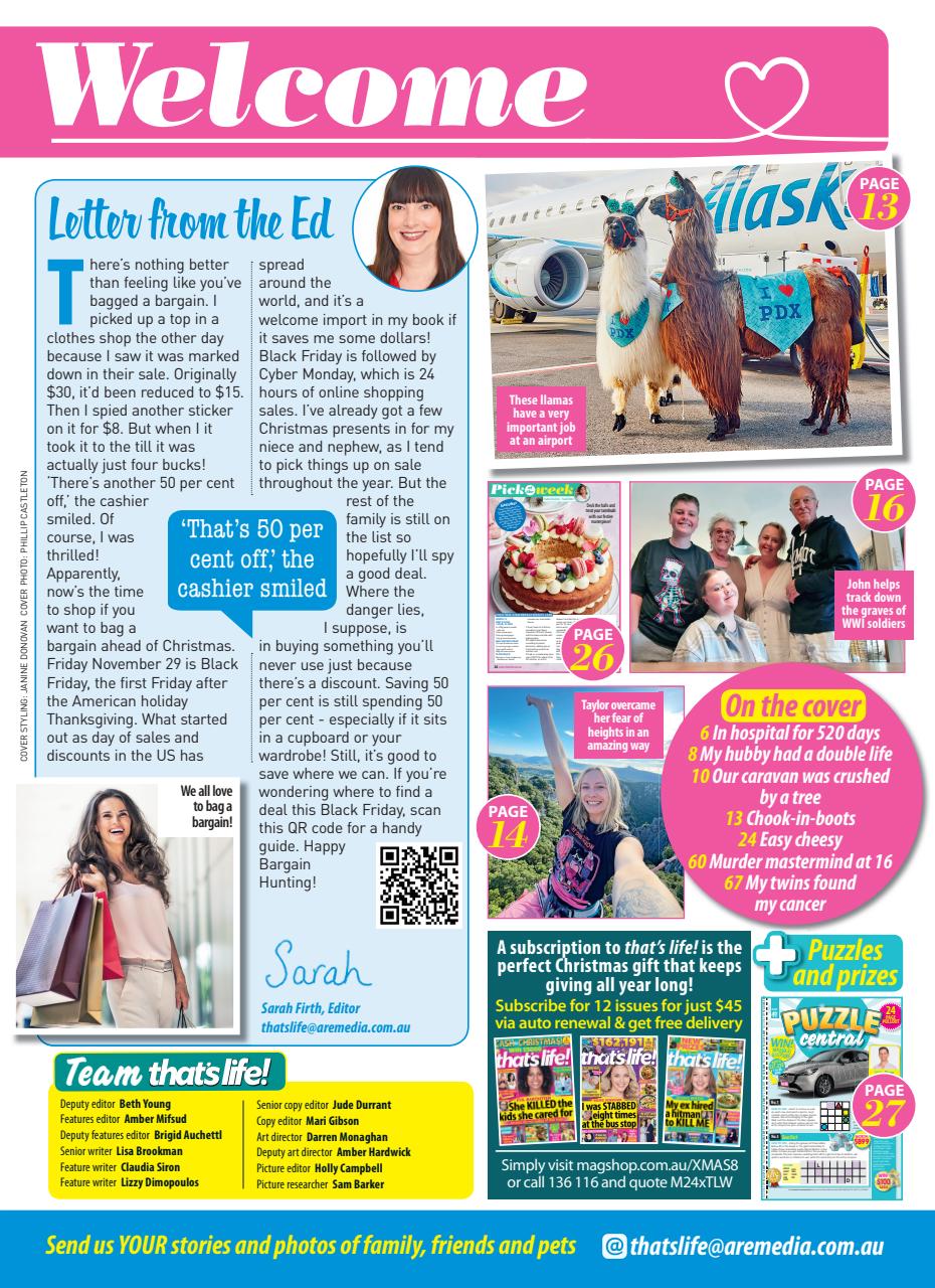 That’s Life! Preview Pages