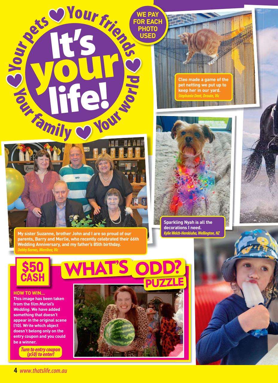 That’s Life! Preview Pages