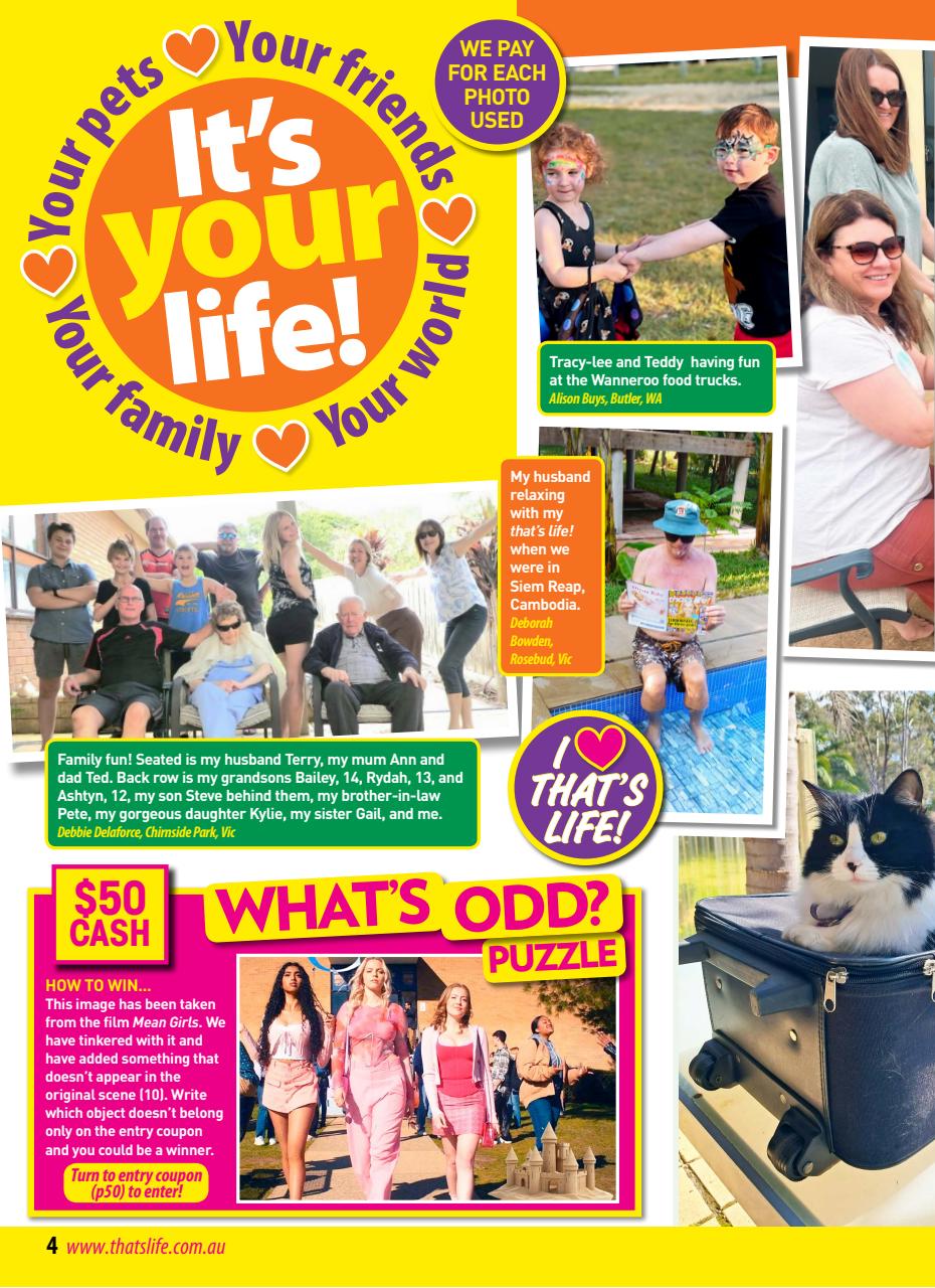 That’s Life! Preview Pages