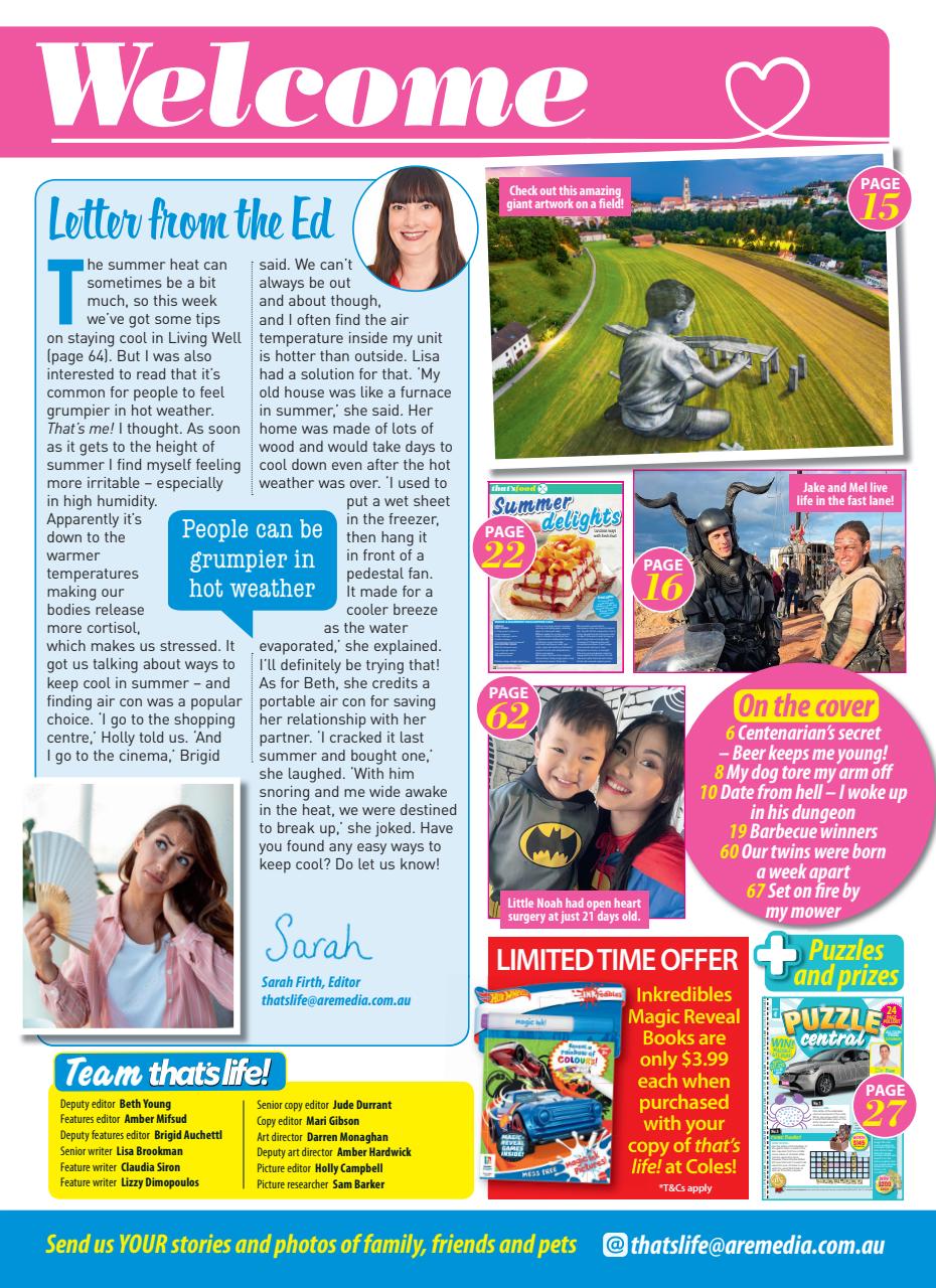 That’s Life! Preview Pages