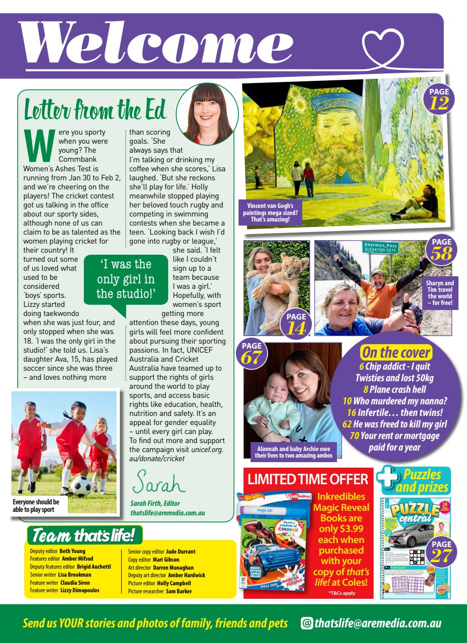 That’s Life! Preview Pages