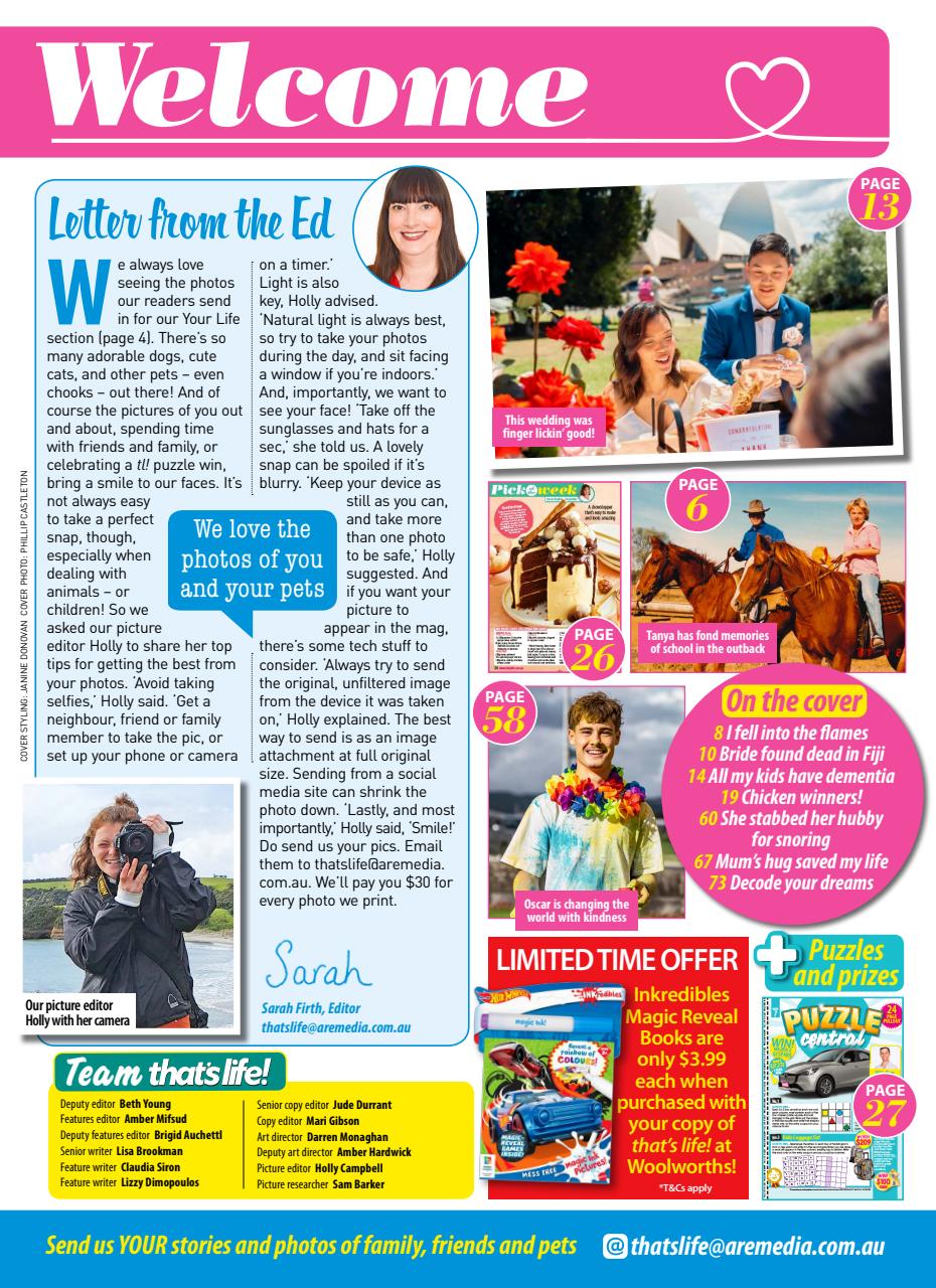 That’s Life! Preview Pages