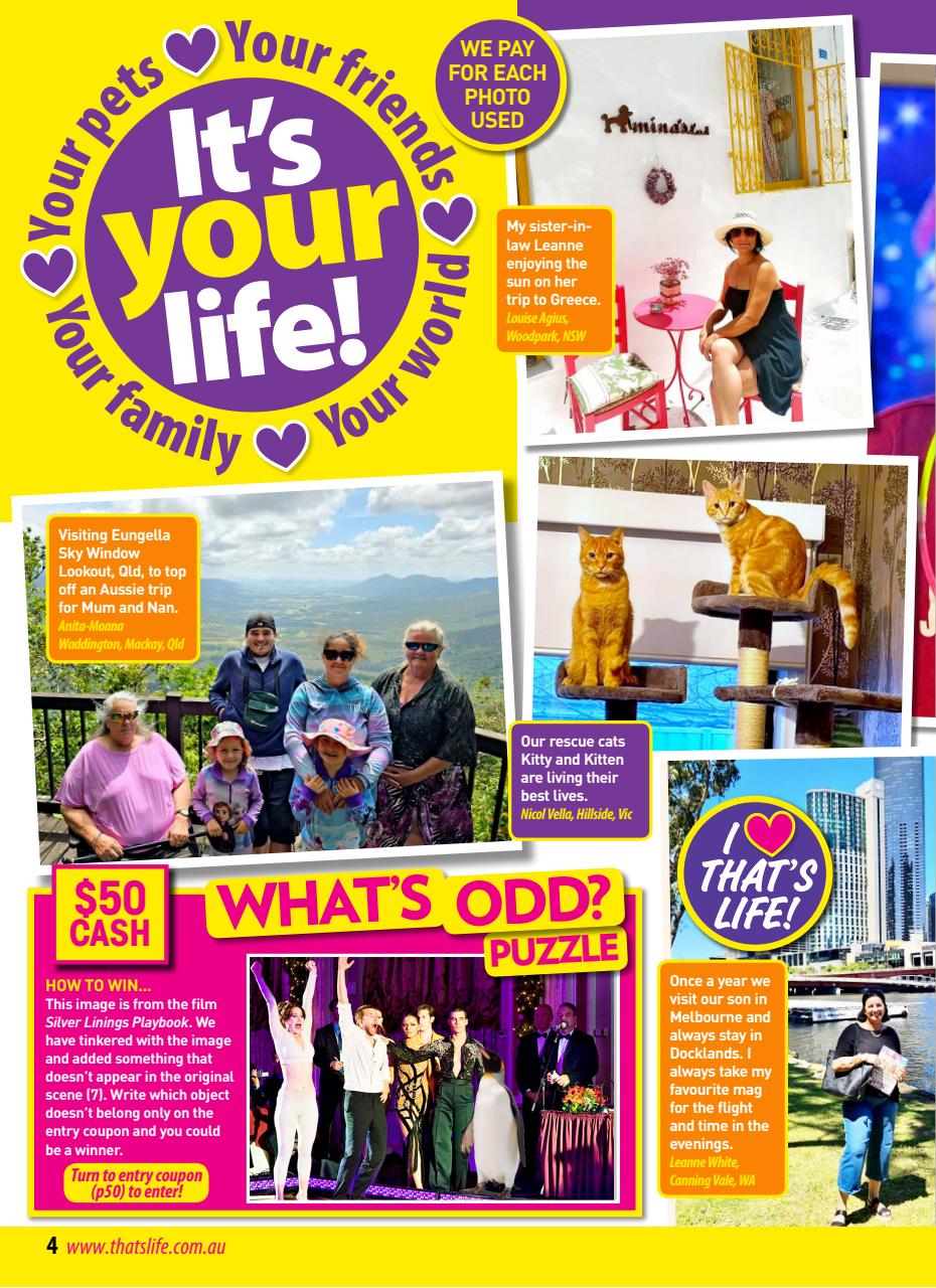 That’s Life! Preview Pages