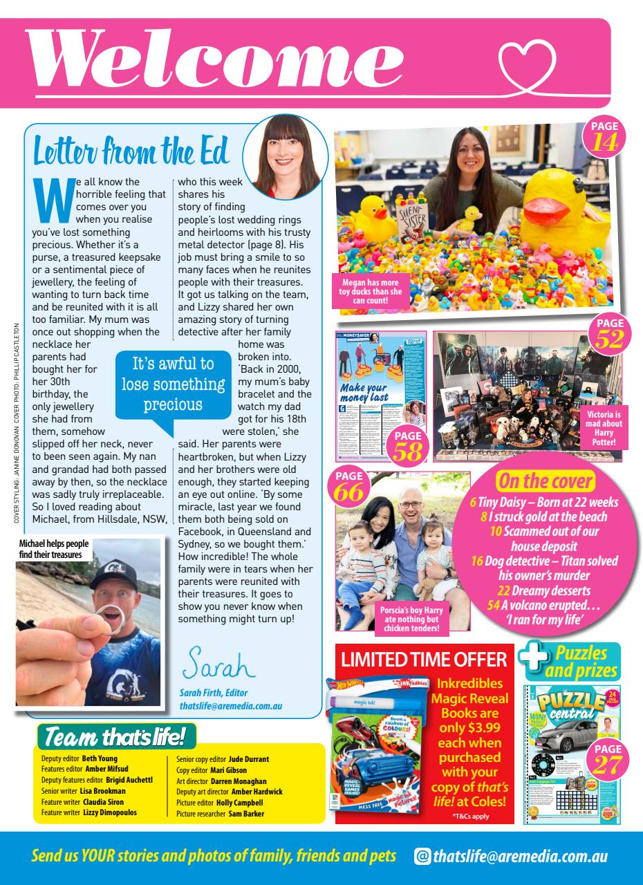 That’s Life! Preview Pages