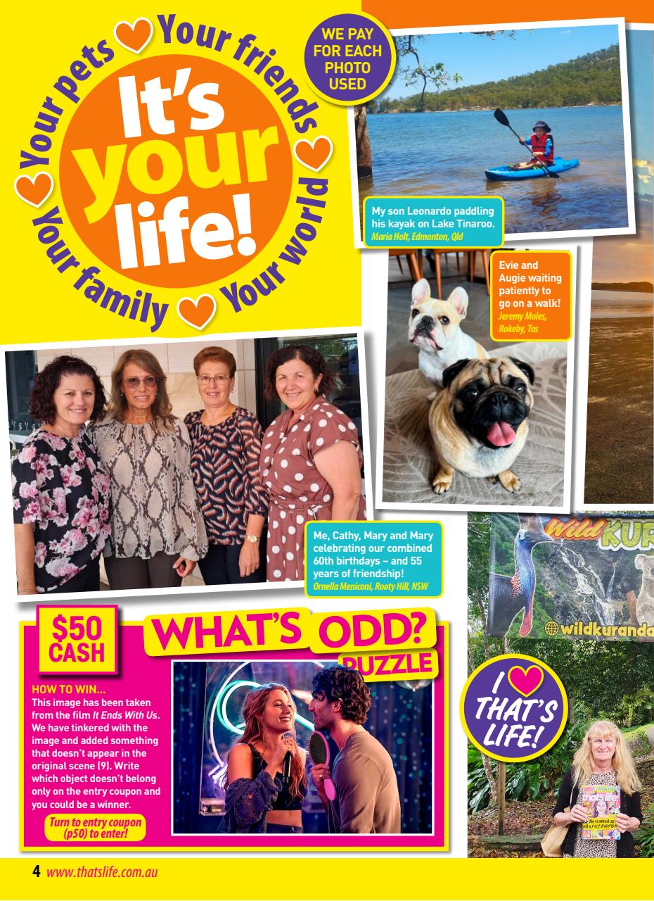 That’s Life! Preview Pages