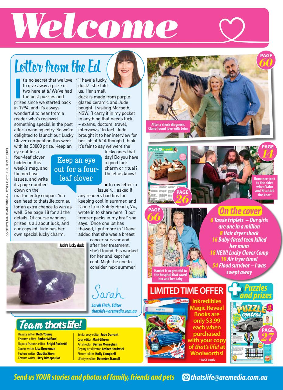 That’s Life! Preview Pages