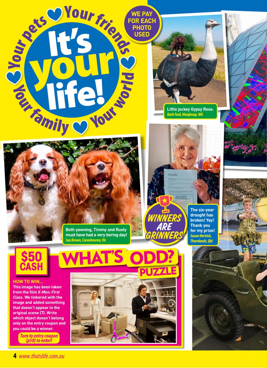 That’s Life! Preview Pages