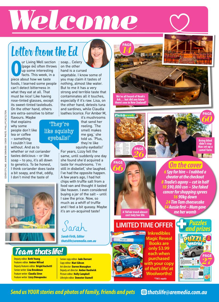 That’s Life! Preview Pages