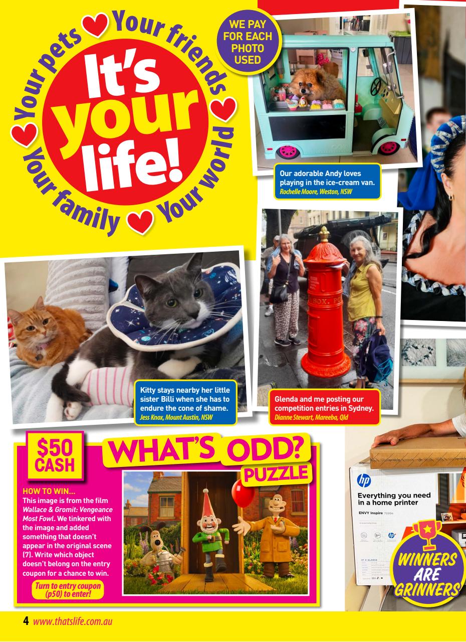 That’s Life! Preview Pages