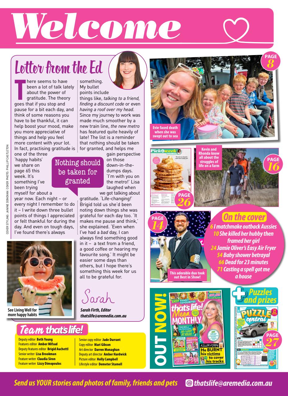 That’s Life! Preview Pages