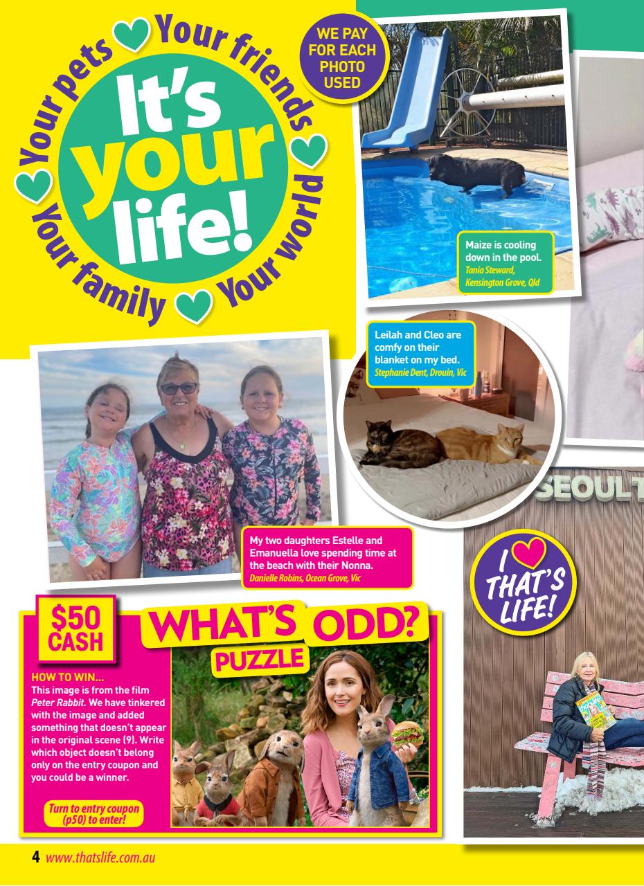 That’s Life! Preview Pages